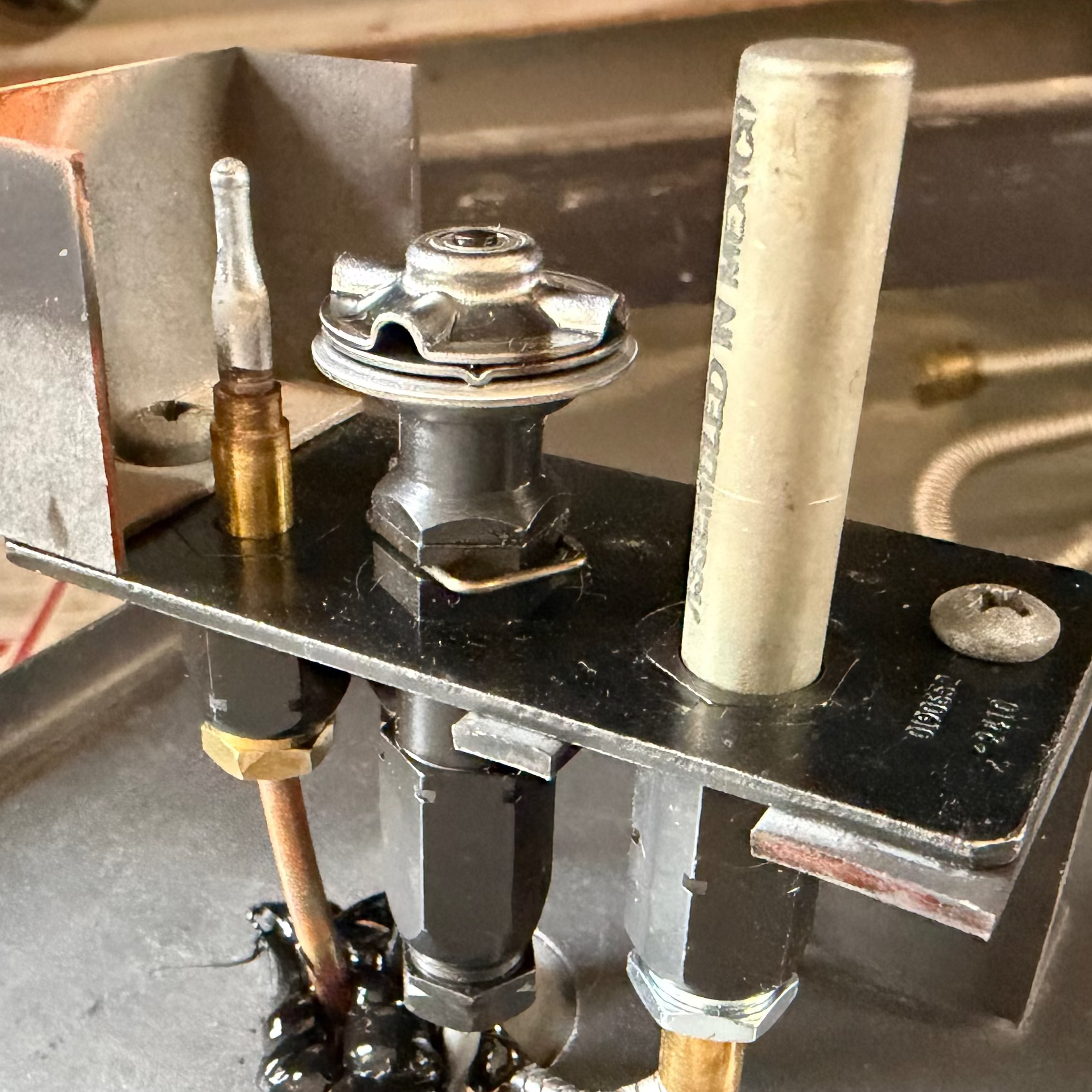 pilot assemblies for gas fireplaces including millivolt and electronic ignition systems