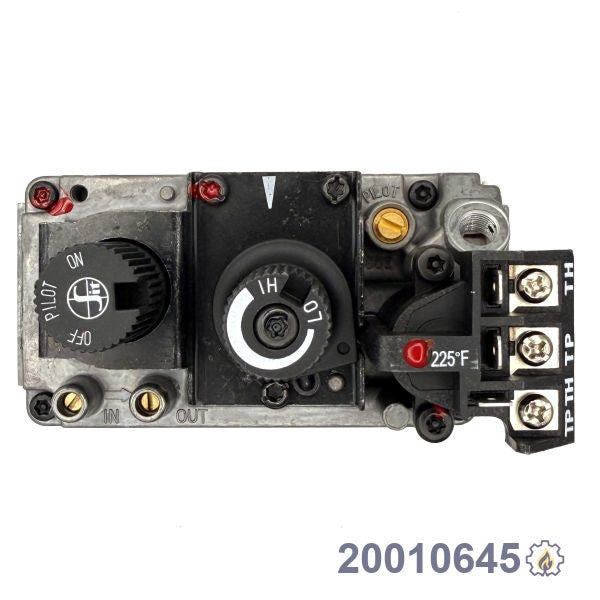 20010645 VALVE NOVA LP SIT 0.820.707 LP fireplace replacement part