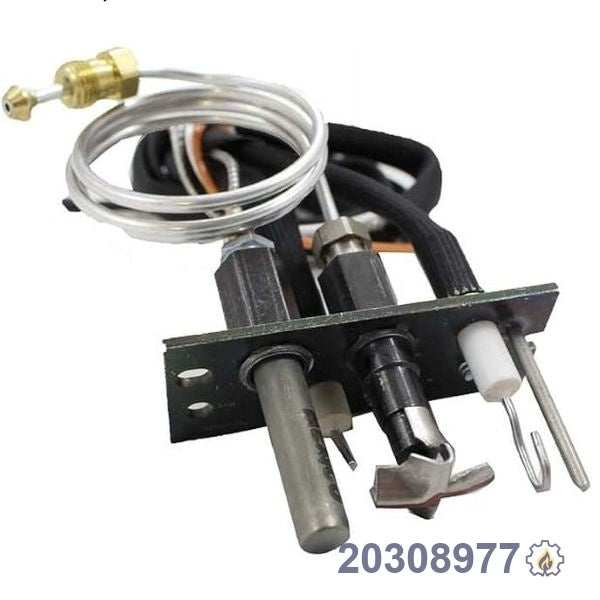 20308977 PILOT ASSEMBLY 4-WAY HOOD – Natural Gas – Electronic for gas fireplace systems