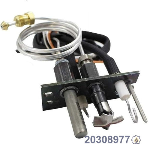 20308977 PILOT ASSEMBLY 4-WAY HOOD – Natural Gas – Electronic for gas fireplace systems