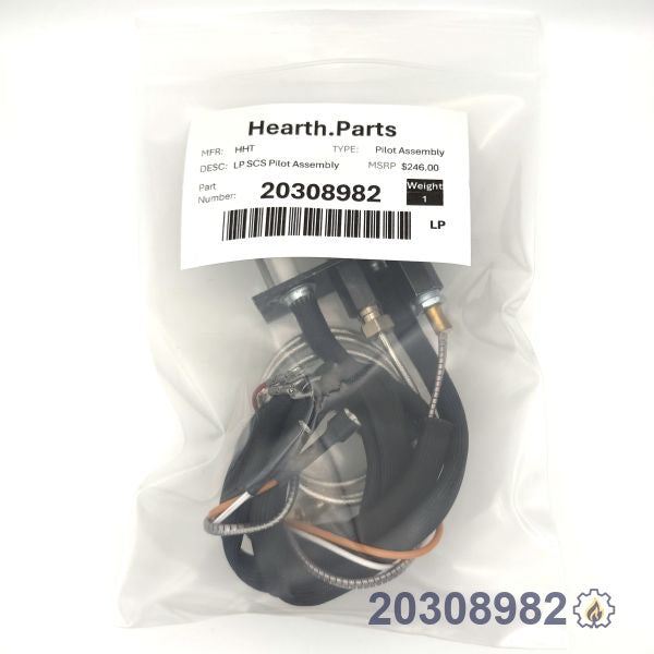 20308982 LP SCS Pilot Assembly LP fireplace replacement part