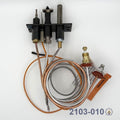 2103-010 PILOT ASSY – Natural Gas – Millivolt pilot assembly for millivolt (standing pilot) fireplace systems