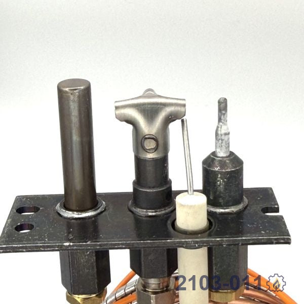 2103-011 PILOT ASSEMBLY PSE – Propane – Millivolt Propane LP for millivolt (standing pilot) fireplace systems