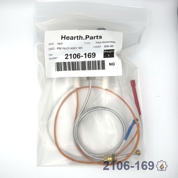 2106-169 PSE PILOT ASSY  NG NG fireplace replacement part