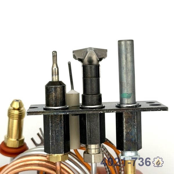 4021-736 PILOT ASSEMBLY PSE – Natural Gas – Millivolt for millivolt (standing pilot) fireplace systems