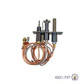 4021-737 PILOT ASSEMBLY PSE – Propane – Millivolt Propane LP for millivolt (standing pilot) fireplace systems