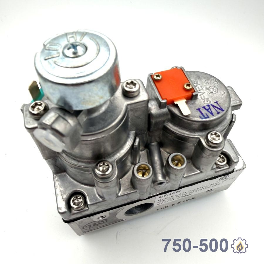 750-500 Dexen Electronic Gas Valve - NG NG fireplace replacement part