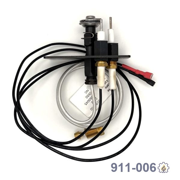911-006 NG 2-Flame Pilot Assembly - IPI NG fireplace replacement part
