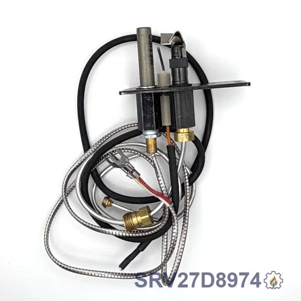 SRV27D8974 PSE NG Millivolt Pilot Assembly NG fireplace replacement part